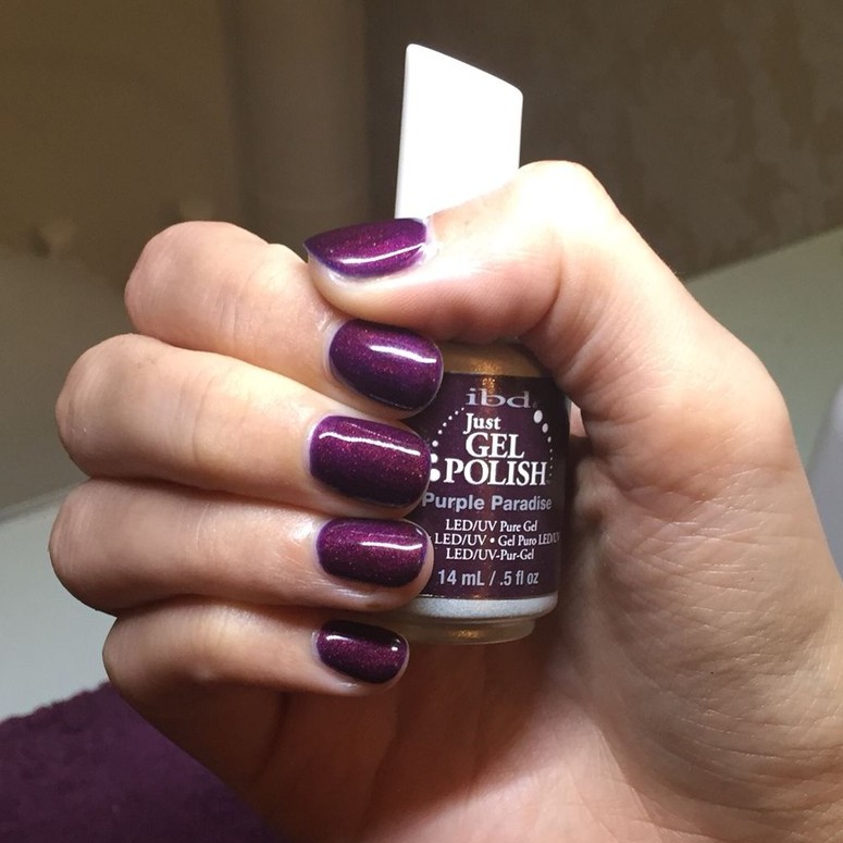 Sơn Gel Màu iBD BST Màu Hồng Tím Pastel Chính Hãng USA Nước Sơn Mướt Mịn , Sắc Nét , Bám Bền Cao