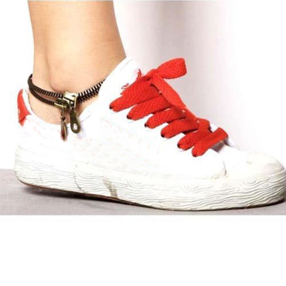 Vòng Đeo Cổ Chân Bằng Kim Loại Hình Khóa Kéo Nhiều Màu Thời Trang Cổ Điển Cho Nam Và Nữ | BigBuy360 - bigbuy360.vn