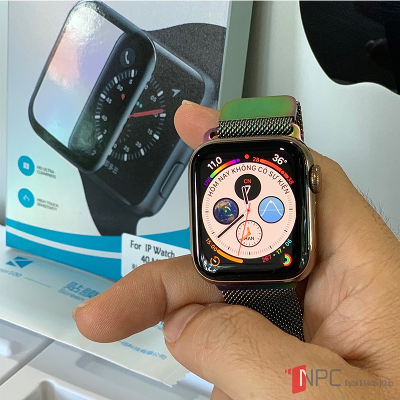 Miếng Dán Cường Lực Apple Watch Dẻo 3D - 38|40|42|44 series 5/4/3/2/1