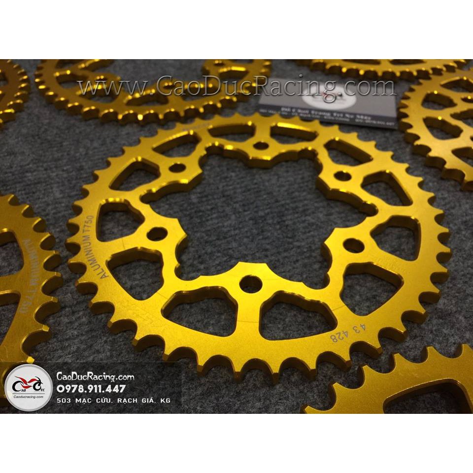 Đĩa Nhôm 7 Ex150 Vàng - Size 43 - mẫu 2 - giá sỉ