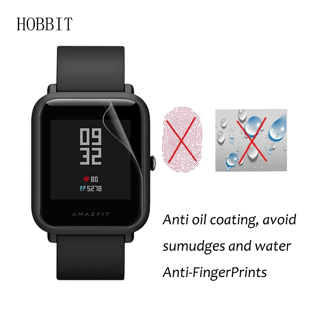YIFILM Set 3 Miếng Dán Màn Hình Bằng TPU Mềm Cho Đồng Hồ Thông Minh Xiaomi Huami Amazfit Bip PACE Lite Youth