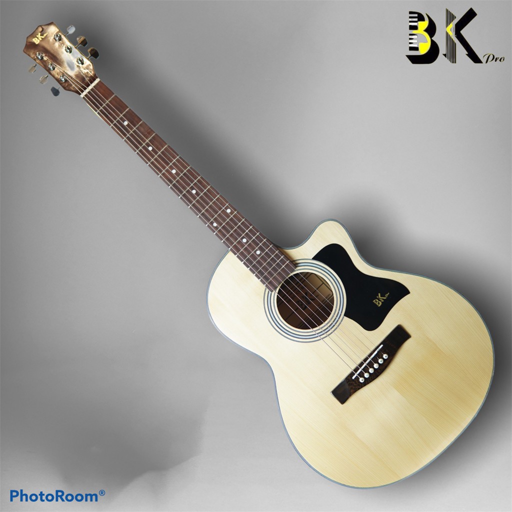 Đàn Ghi ta đệm hát chất lượng cao - Guitar Acoustic BK A130 - Tặng full phụ kiện theo đàn