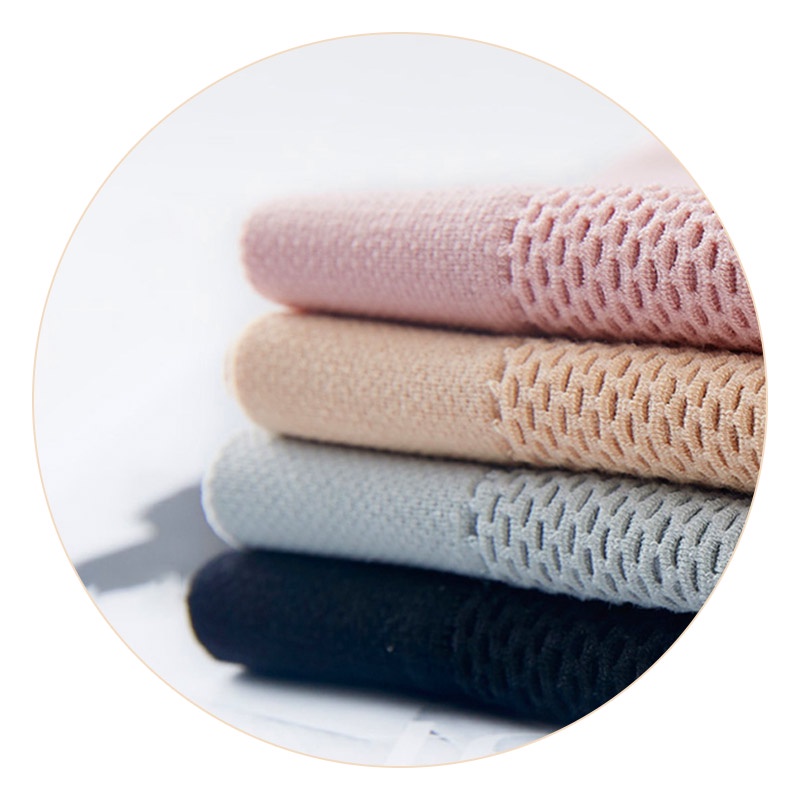 Quần lót nữ lưng cao họa tiết tổ ong 3D