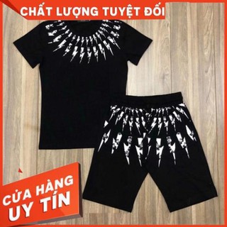 💯 XẢ HÀNG 💯 Bộ Nam Hè - Bộ Sấm Sét Thể Thao QUẦN ÁO NAM - QUẦN ÁO HÈ