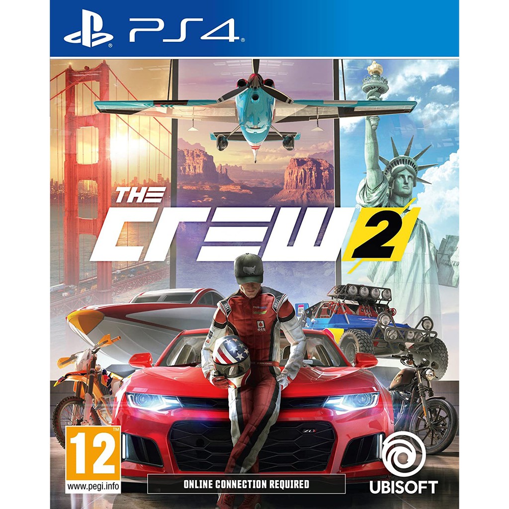 Đĩa game PS4 : The Crew 2