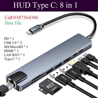 HUB Type C và HUB USB 3.0 - Cổng chuyển đổi HUB USB Type-C
