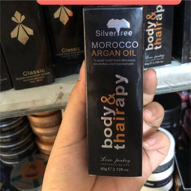 Tinh Dầu Dưỡng Tóc Morocco Argan Oil 80ML-BODY & THAIRAPY