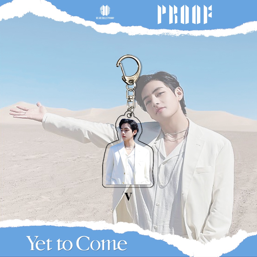 BTS Proof《Yet To Come》Acrylic Keychain Jungkook Pendant Accessories