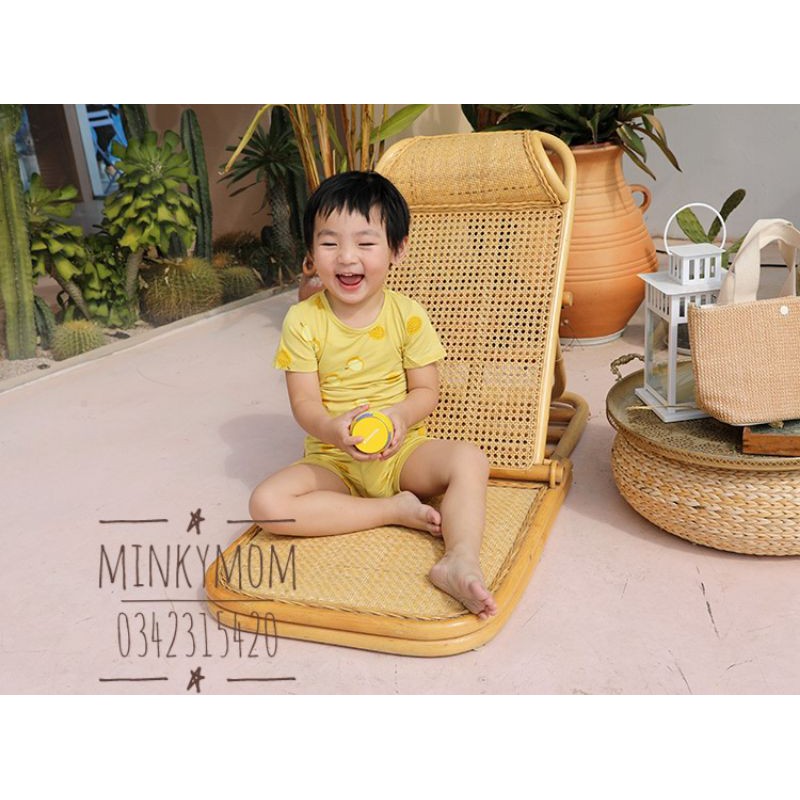 [MINKYMOM] BỘ CỘC THUN LẠNH HOA QUẢ MỀM MÁT MINKY MOM QUẢNG CHÂU