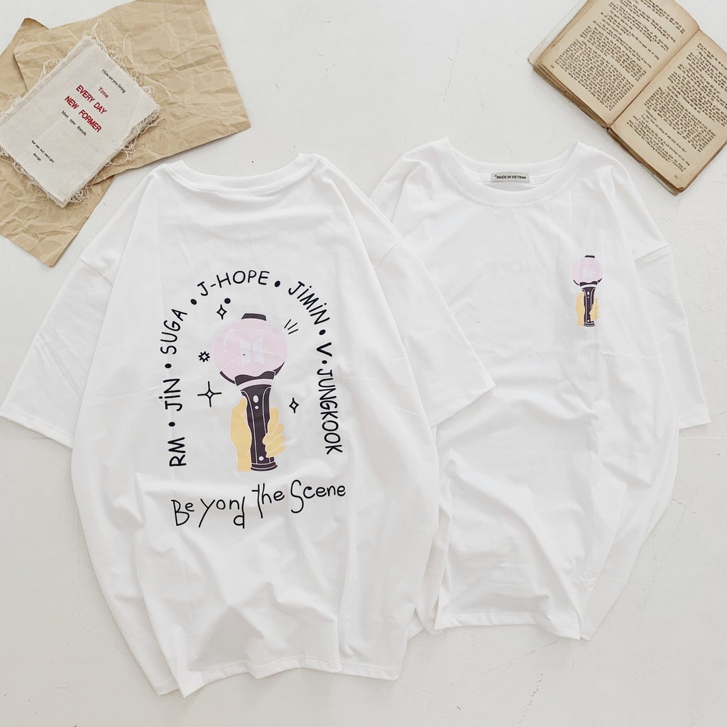 [ HOT TREND ] Áo Thun Tay Lỡ BTS (Nam/Nữ) | BigBuy360 - bigbuy360.vn