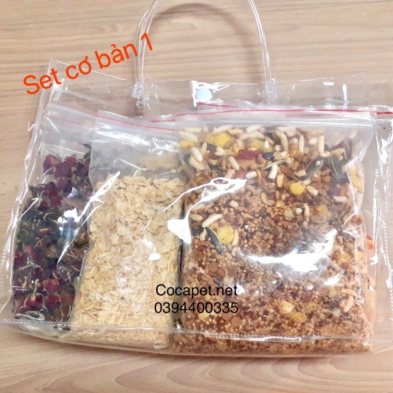 (Có video) Thức ăn cho chuột hamster