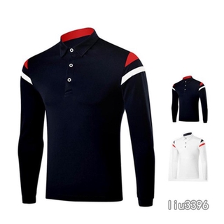 Áo Thun Dài Tay Thời Trang Thu Đông Cho Nam Chơi Golf