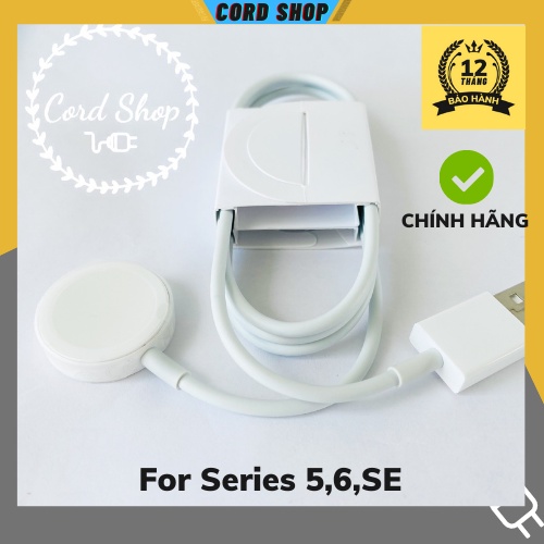 Cáp Sạc Apple Watch Cho Series 5,6,SE Chính Hãng,Cord Shop