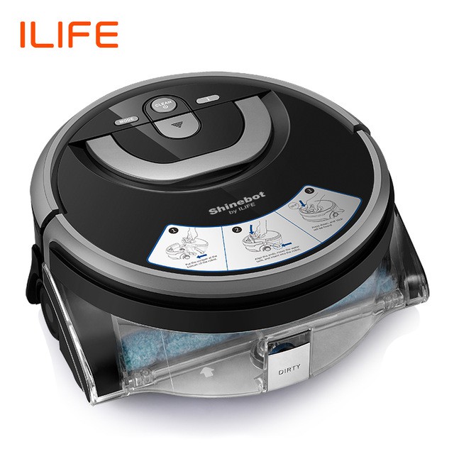 Robot Lau Chà Sàn Nhà Chuyên Dụng ILife W400