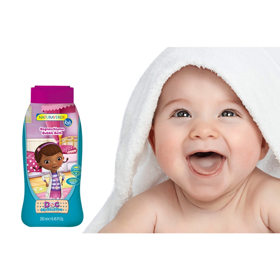 Sữa Tắm Trẻ Em Tạo Bọt Chiết Xuất Yến Mạch Hữu Cơ Sodico DOC MC Stuffins (250ml) - SODI0889