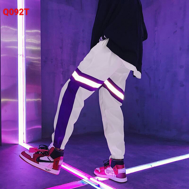 Quần dù phát sáng dạ quang, quần dù nam, quần dù nữ, quần dù hót, quần phát sáng (ảnh chụp thật ) | BigBuy360 - bigbuy360.vn