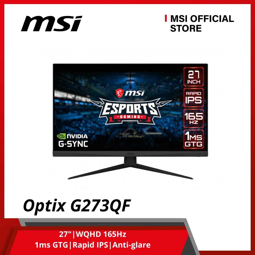 Màn hình MSI Optix G273QF 27&quot; - Hàng Chính Hãng