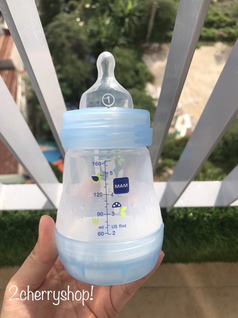 Bình sữa chống đầy hơi Mam 160ml &amp; 260ml