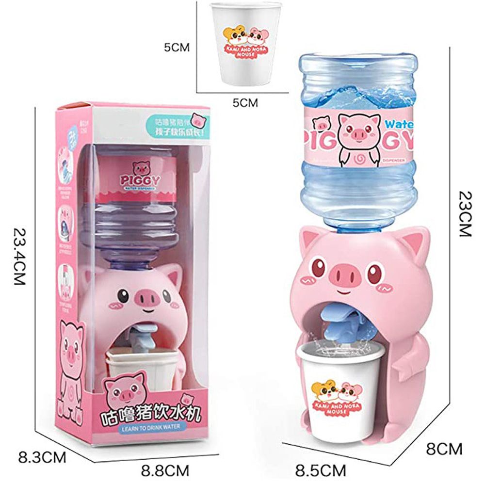 Vòi Rót Nước Mini Hình Chú Heo Hoạt Hình Nhiều Màu Sắc Cho Bé