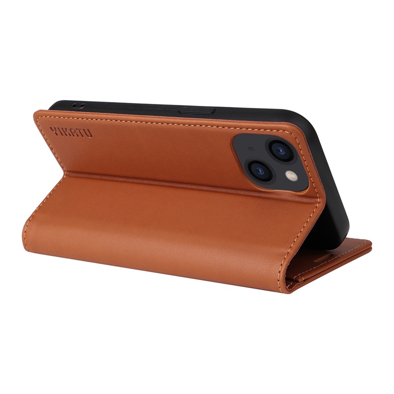 Ốp Điện Thoại Da PU Nắp Gập Từ Tính Kiểu Ví Có Ngăn Thẻ Sang Trọng Cho iPhone 12 Mini 11 Pro Max