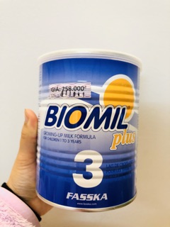 Sữa bột Biomil Plus số 3 - hộp 400g  (1 - 3 tuổi)