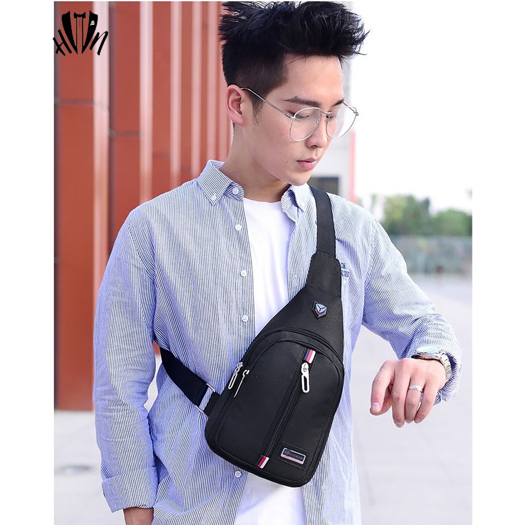  Túi đeo chéo nam thể thao phong cách Hàn Quốc thương hiệu Haoran | BigBuy360 - bigbuy360.vn