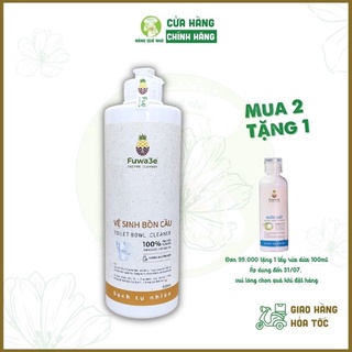 Tẩy Bồn Cầu Fuwa 3e Hữu Cơ Diệt Khuẩn Hương Khuynh Diệp, Tẩy Nhà Vệ Sinh An Toàn Từ Dứa