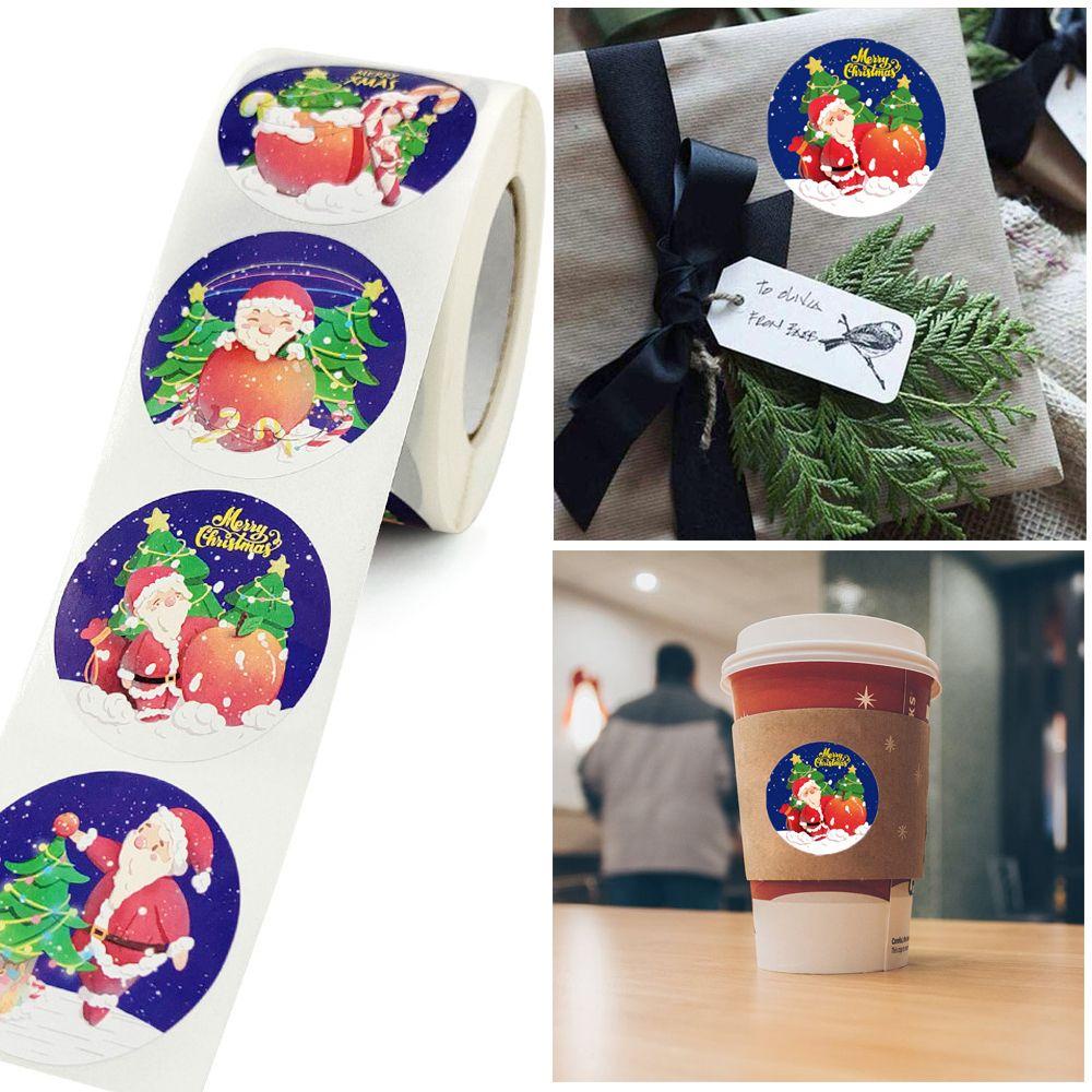 1 Sticker Giấy Dán Trang Trí Giáng Sinh Đa Năng