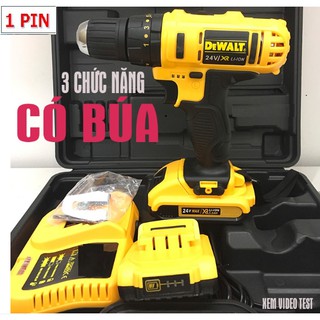 MÁY KHOAN DEWALT 24V - BẢO HÀNH 1 NĂM