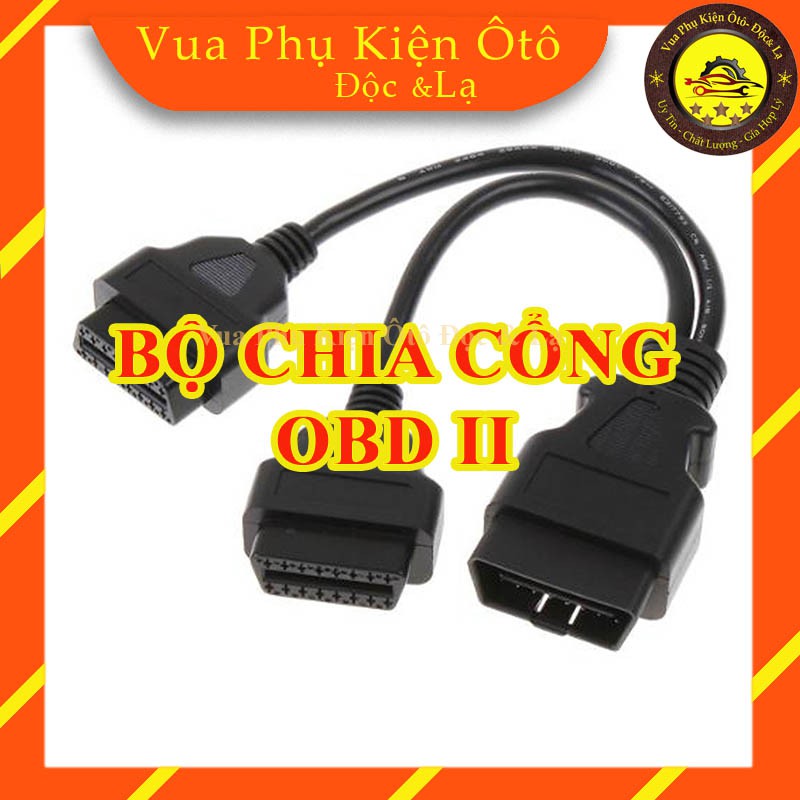   Chia cổng OBD II tiện ích cho xe ô tô, bộ dây cáp chia 2 cổng OBD | BigBuy360 - bigbuy360.vn