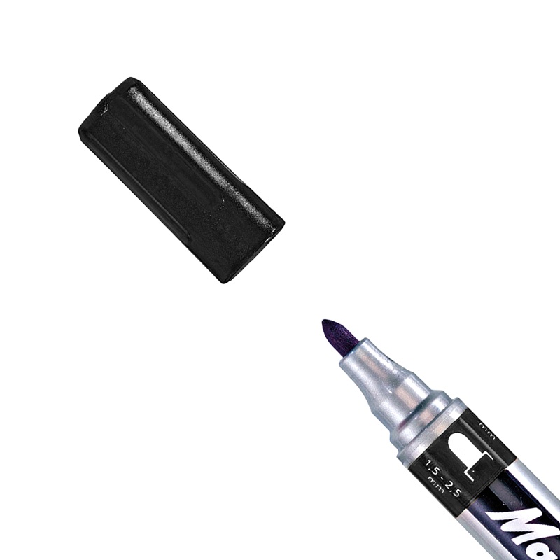 Bút viết bảng STABILO MK651-BK-Mark-4-all, 1.5~2.5mm, đen