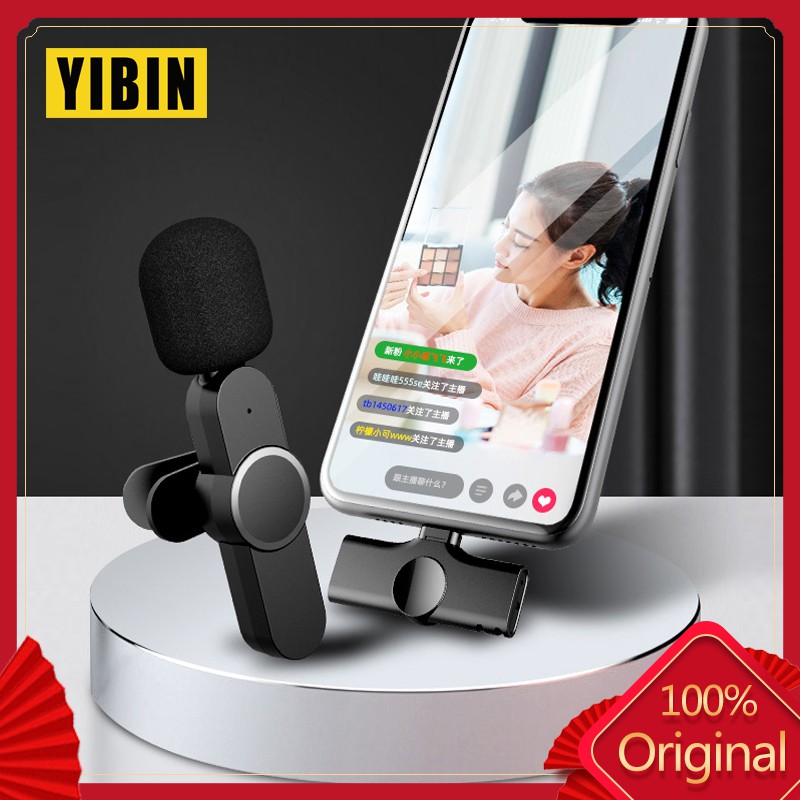 Micro Mini Không Dây Hỗ Trợ Quay Video / Ghi Âm Cho iPhone Android live 2023