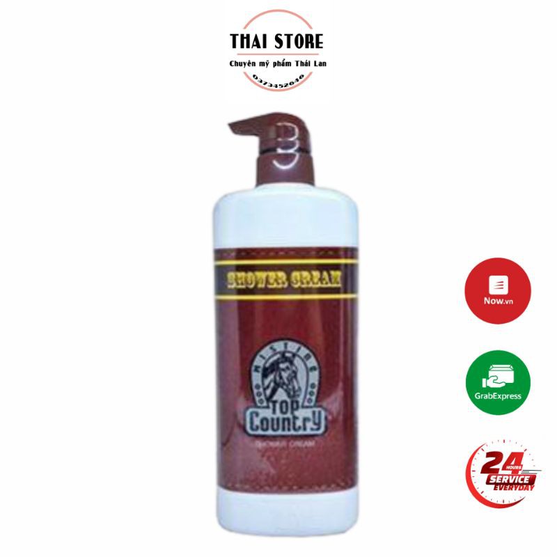 Sữa Tắm Hương Nước Hoa Nam Tính Top Country MISTINE Ngựa 500ml - Thái Lan 💖HOT SALE💖