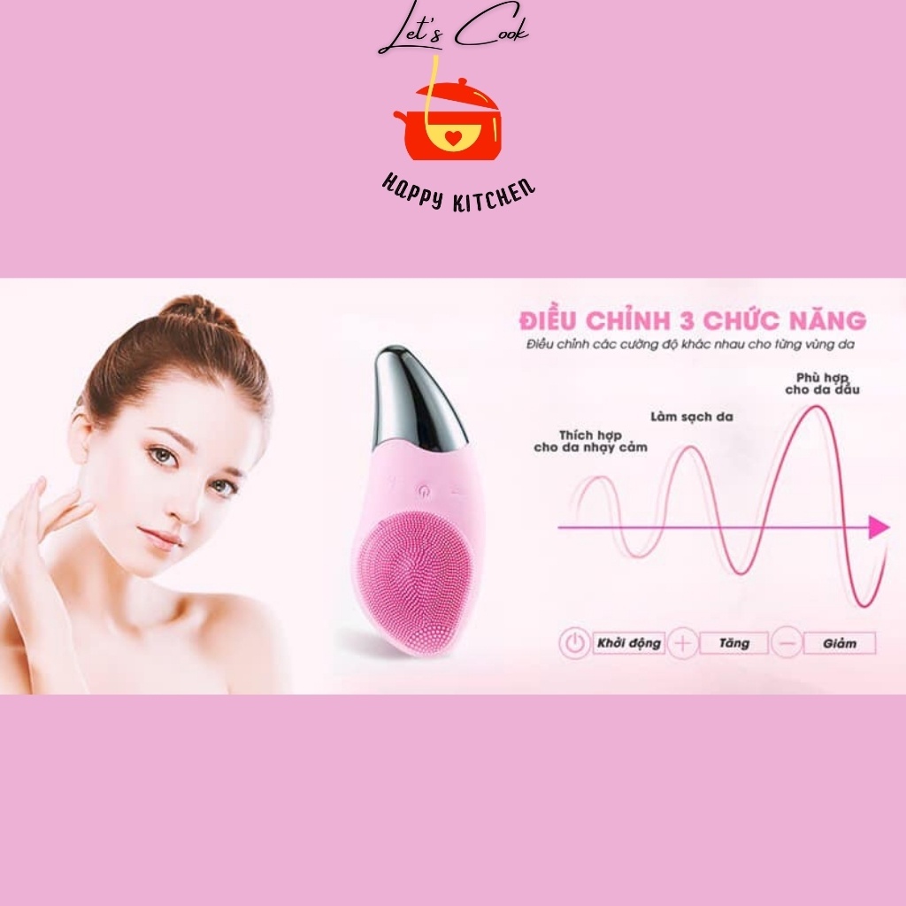 Máy rửa mặt Sonic Facial Brush