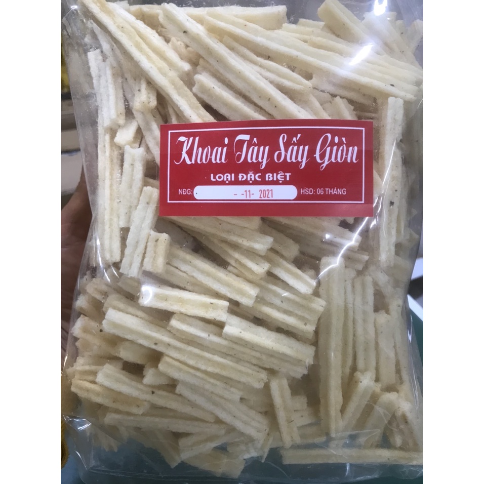 500 Gr Khoai Tây Sấy Giòn - Đặc Sản Đà lạt