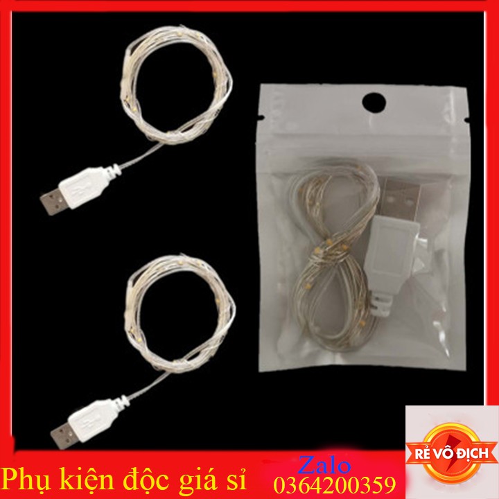 Đèn led chạy pin và USB tiện lợi