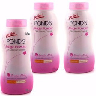 Combo 3 chai phấn trang điểm Ponds 50g chai Nhập khẩu Thái Lan