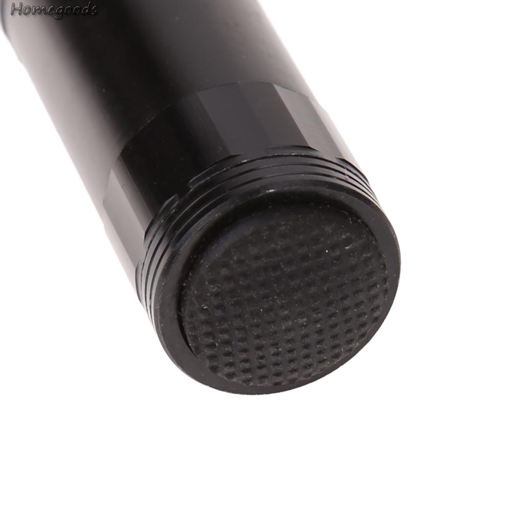 Đèn pin 9LED UV màu đen bằng nhôm loại nhỏ tiện dụng