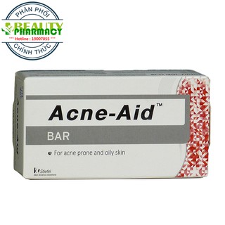 (NEW) Xà Phòng rửa mặt dành cho da mụn Stiefel ACNE-AID Bar (100g)