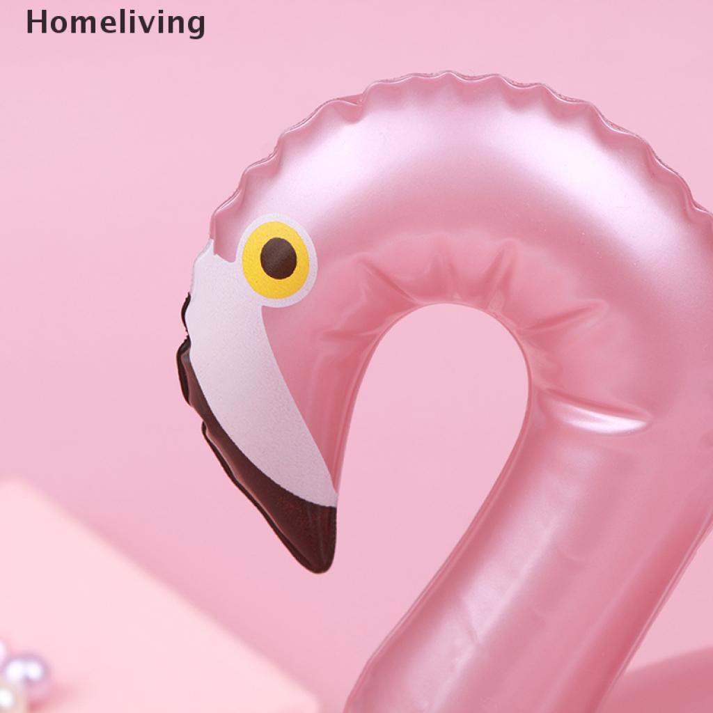 Giá Đỡ Đồ Chơi Nổi Trên Mặt Nước Hình Chim Hồng Hạc Mini Dành Cho Bữa Tiệc