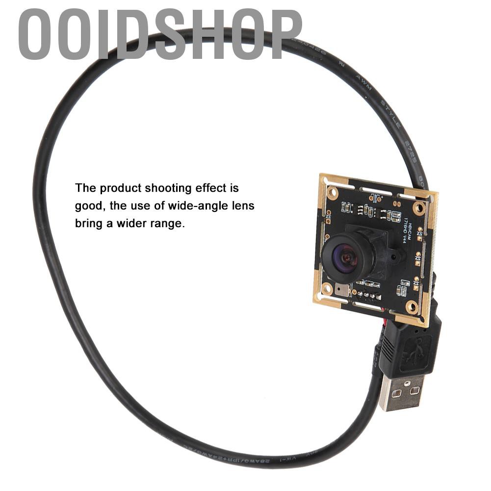 Mô đun camera USB góc rộng 1920x1080 HD 100 ° kèm chip Ov2710 chất lượng