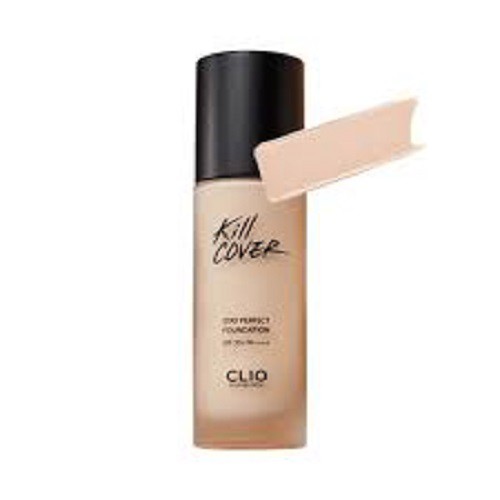 Kem Nền Trang Điểm Clio Kill Cover Stay Perfect Foundation 03 Linen Spf50+, Pa++++ 35G