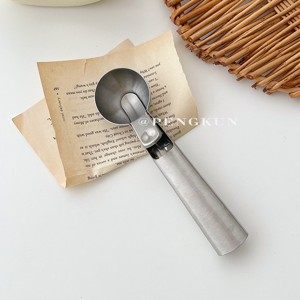 Muỗng múc kem / trái cây bằng thép không gỉ tiện dụng