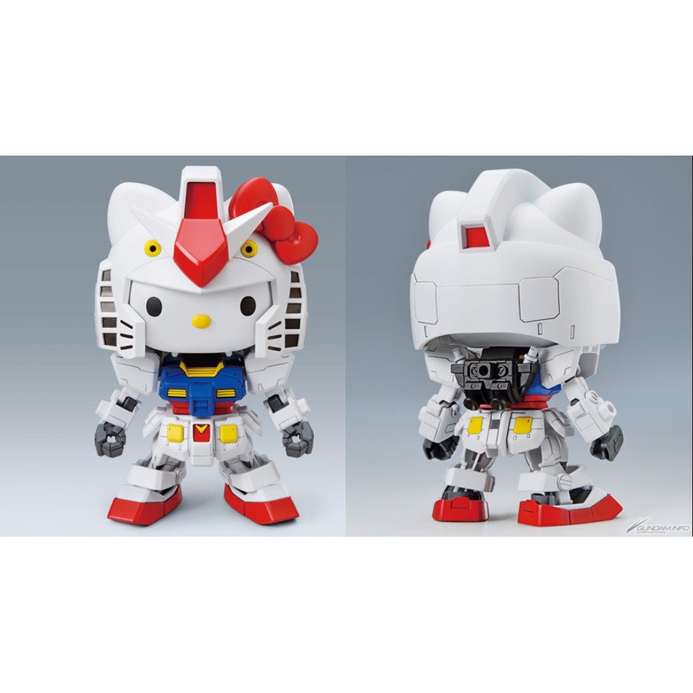 Mô Hình Gundam HELLO KITTY RX-78-2 GUNDAM[SD EX-STANDARD]