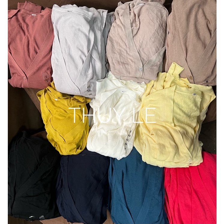 Áo khoác len cardigan