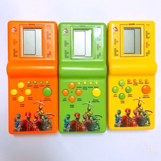 Đồ chơi, máy chơi game xếp gạch tặng kèm pin,trò chơi rắn săn mồi điện tử cầm tay cho bé