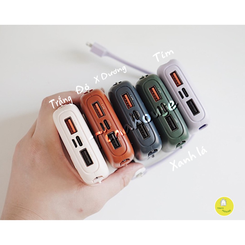 [Mã 153ELSALE2 giảm 7% đơn 300K]  Sạc Dự Phòng Liberfeel Maoxin 10000Mah ➕  sticker cute