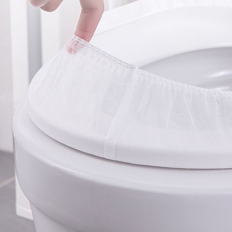 Miếng Giấy Lót Bồn Cầu Chống Thấm Nước, Dễ Thao Tác, Nhỏ Gọn, Dày Dặn, Vô Trùng, Sạch Sẽ Tiện Lợi Đi Du Lịch, Đi Chơi
