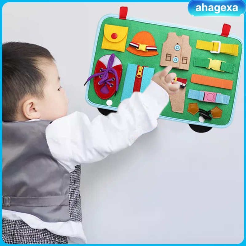 Bộ Đồ Chơi Tập Luyện Kỹ Năng Mặc Đồ Theo Phương Pháp Montessori Dành Cho Trẻ Em 3-5 Tuổi