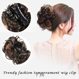 (Hàng Mới Về) Tóc Giả Đầu Tròn Kiểu Dáng Thời Trang Dành Cho Nữ